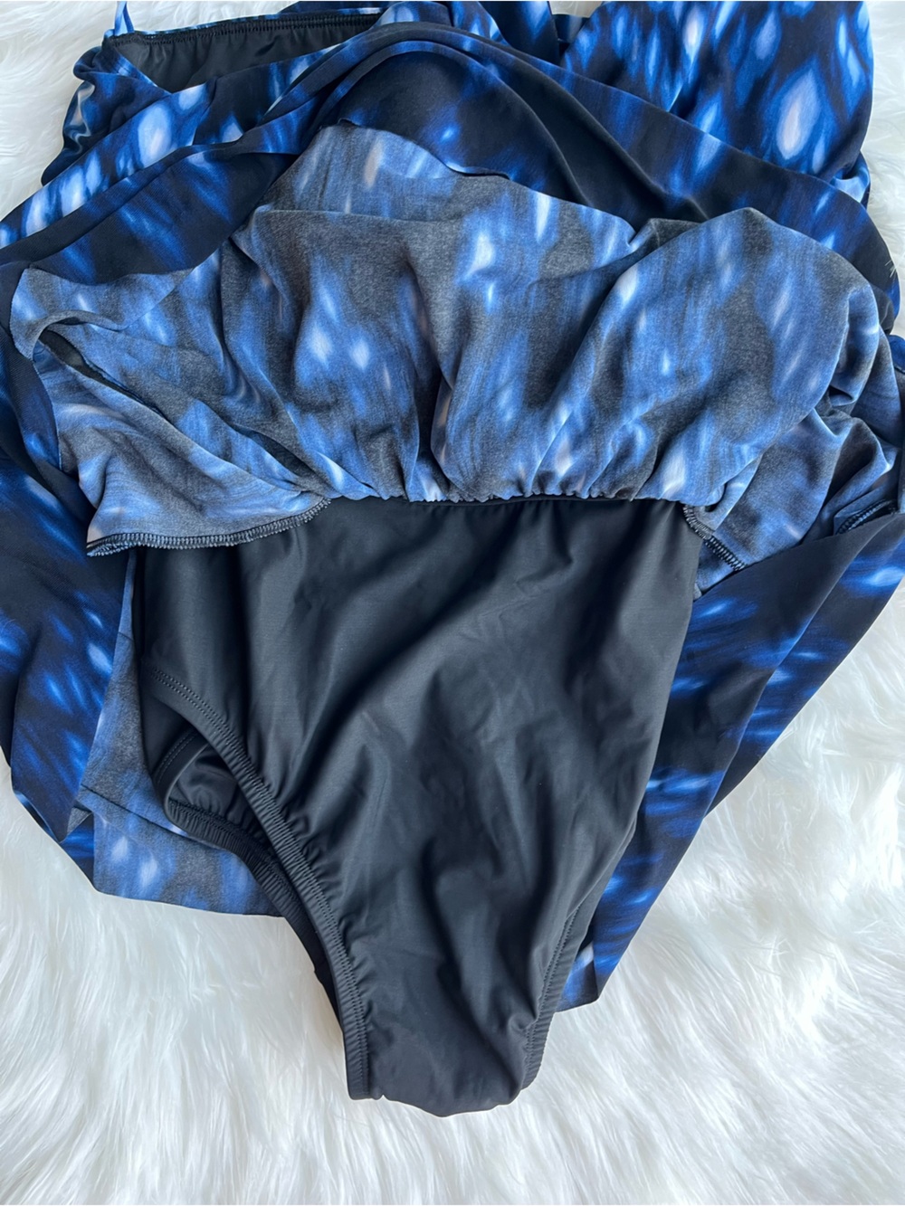 🆕 Magicsuit Indio Kami Swimdress Pockets Blue Size 12 Women’s - Picture 11 of 14